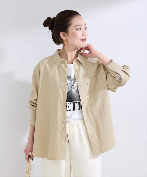 手洗い可 / フィブリルシャツ