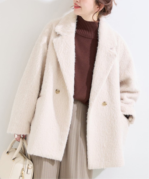 シャギーピーコート