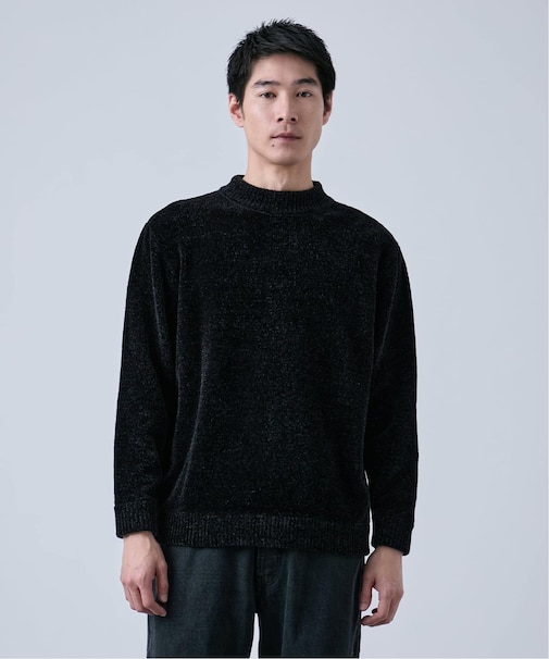 モールクルーネックニット