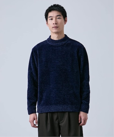 モールクルーネックニット