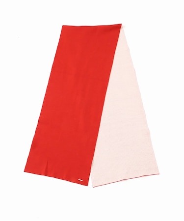 【ANTS & ELEPHANTS】スウェットライク 2トーンマフラー