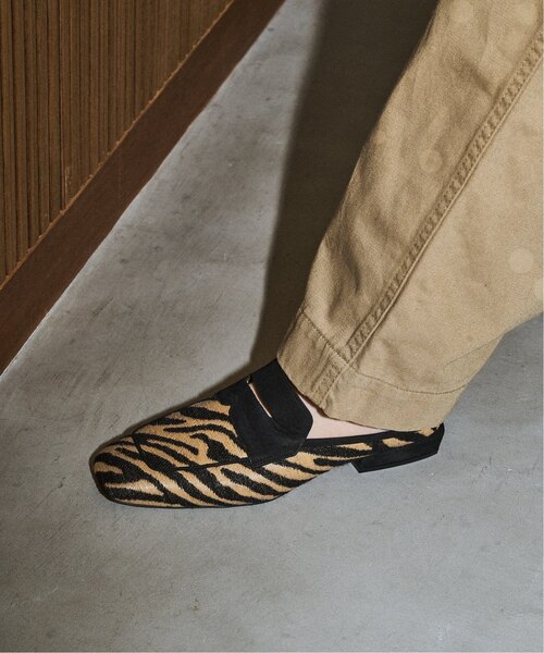 GRISEレザースクエアローファーミュール｜ベーセーストックの