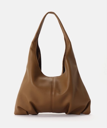 レザー調トートバッグ