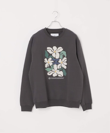 【PLANET OF EARTH】 ビッグフラワーエンブロイダリースウェット
