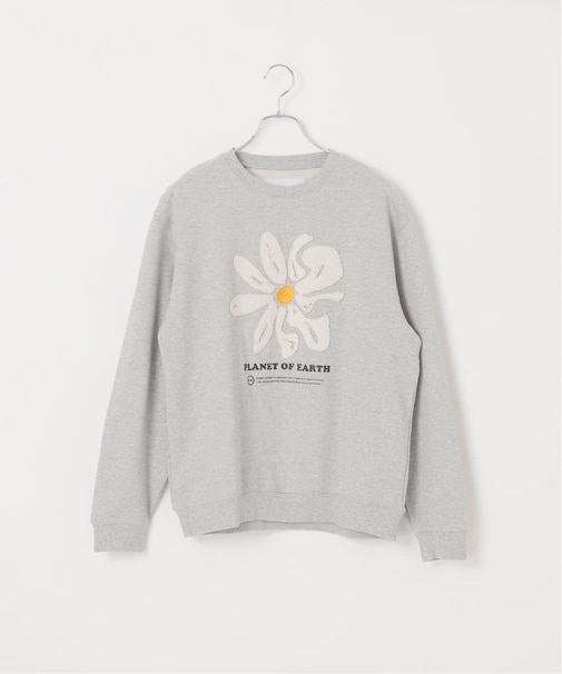 【PLANET OF EARTH】 ビッグフラワーエンブロイダリースウェット