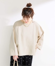 ウォッシャブル / 裏毛ロングスリーブ