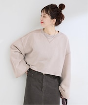 【WEB限定】ウォッシャブル / ガゼットショートプルオーバー