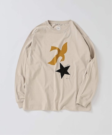 Mic Itaya(ミック・イタヤ) 別注 アート プリント ロング Tシャツ