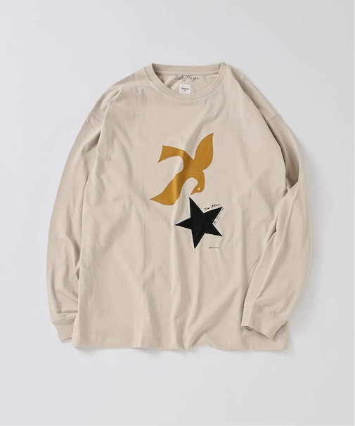 Mic Itaya(ミック・イタヤ) 別注 アート プリント ロング Tシャツ