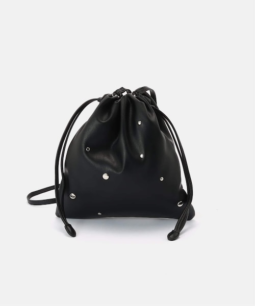 ランダムスタッズ巾着バッグ｜ベーセーストックのアウトレット通販