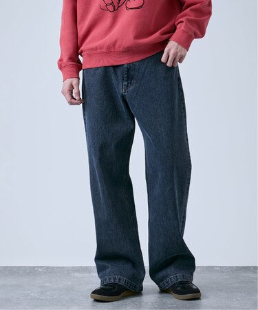 [B.A.C.D] NEWベーシック 13oz ワイドストレートデニムパンツ