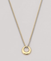 リングトップ2連ネックレス