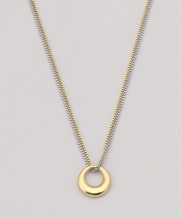 リングトップ2連ネックレス