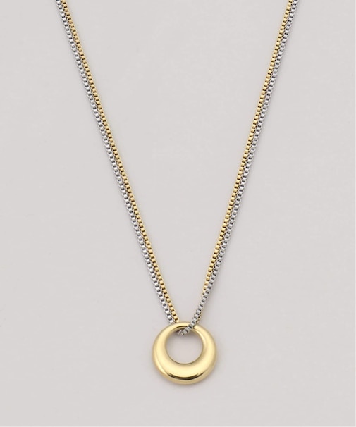 リングトップ2連ネックレス