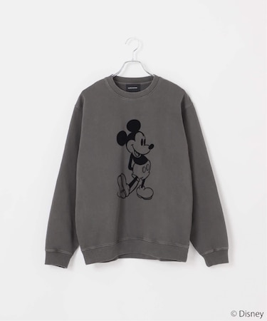 【CALIFORNIA RANCH HOUSE】別注 フロッキー加工 / MICKEY/ミッキー/スウェット