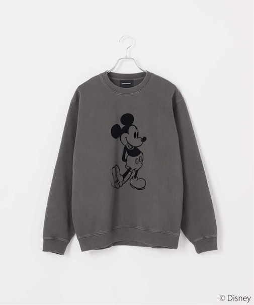 【CALIFORNIA RANCH HOUSE】別注 フロッキー加工 / MICKEY/ミッキー/スウェット