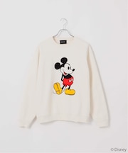 【CALIFORNIA RANCH HOUSE】別注 フロッキー加工 / MICKEY/ミッキー/スウェット