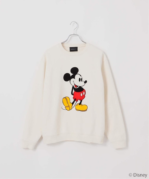 【CALIFORNIA RANCH HOUSE】別注 フロッキー加工 / MICKEY/ミッキー/スウェット