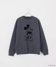 【CALIFORNIA RANCH HOUSE】別注 フロッキー加工 / MICKEY/ミッキー/スウェット