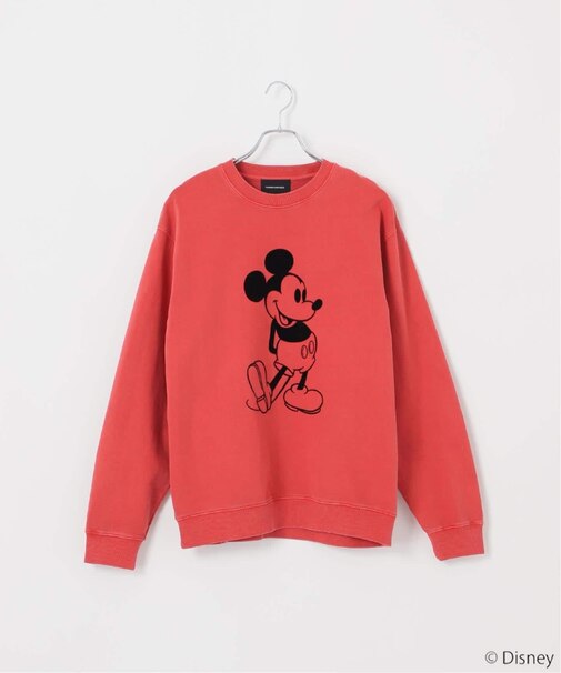 【CALIFORNIA RANCH HOUSE】別注 フロッキー加工 / MICKEY/ミッキー/スウェット