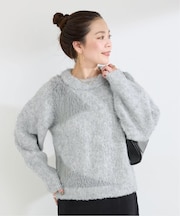 手洗い可 / インターシャニットプルオーバー