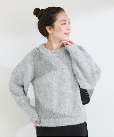 手洗い可 / インターシャニットプルオーバー