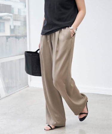 《追加》サテンイージーパンツ