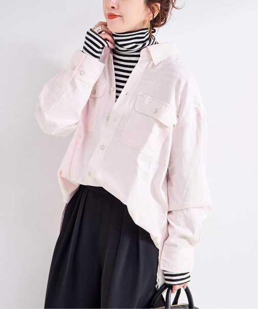 ウォッシャブル / DU JOUR / デュ ジュール JEAN LABOR SHIRT