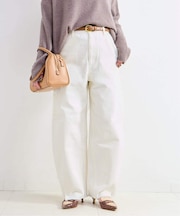 ウォッシャブル / DU JOUR / デュ ジュール BARREL PAINTER JEAN