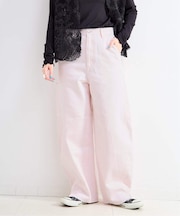 ウォッシャブル / DU JOUR / デュ ジュール BARREL PAINTER JEAN