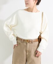 手洗い可 / 吸湿発熱 / ソリストヒートボートネックプルオーバー