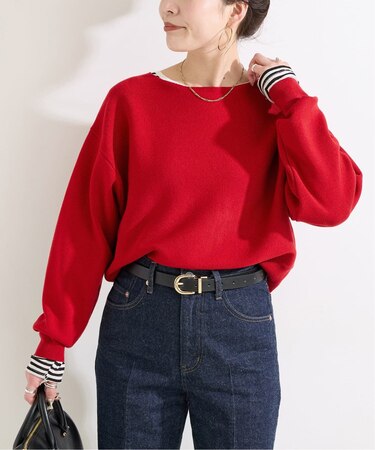 手洗い可 / 吸湿発熱 / ソリストヒートボートネックプルオーバー