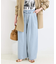 ウォッシャブル / DU JOUR / デュ ジュール DRAW-SASH PEG JEAN