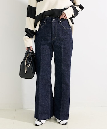 ウォッシャブル / DU JOUR / デュ ジュール PIN SEAM LEAN JEAN