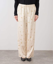 Petit Flowerサテンパンツ