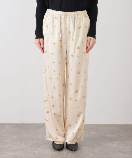 Petit Flowerサテンパンツ