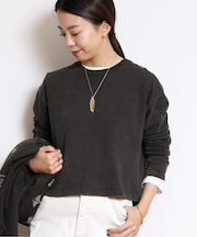 *【A GOLD E/エーゴールドイー】MASON CROPPED Tシャツ