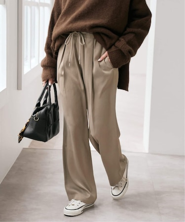 《追加2》サテンイージーパンツ