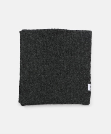 MIXヤーンリブニットマフラー