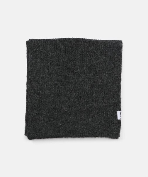 MIXヤーンリブニットマフラー