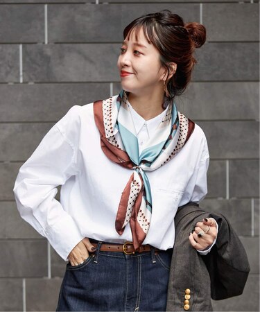 ウォッシャブル / 無地ストライプシャツ