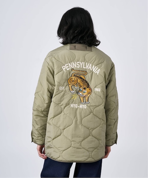 《追加》HYO-HYO リップストップナイロン キルティングブルゾン