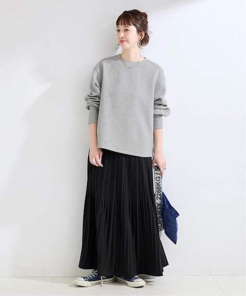 《2点セット》ダンボールプルオーバー/キャミワンピースセット