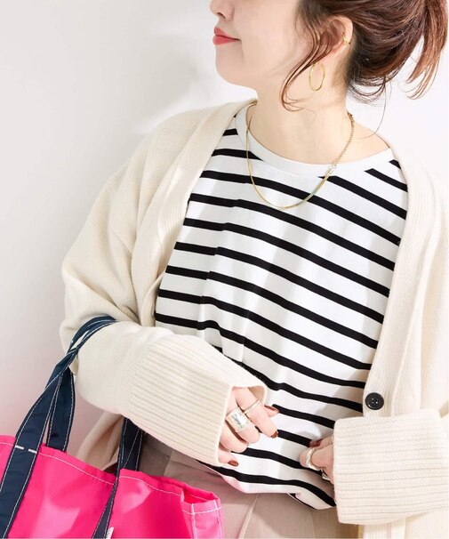 《追加》ウォッシャブル / 裾スリットロンTEE