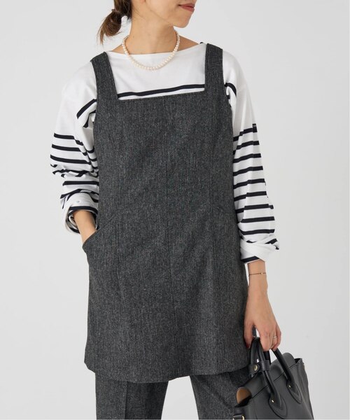 イエナ（IENA）/ツイードスクエアチュニック ツイードスクエアチュニック｜ベーセーストックのアウトレット通販