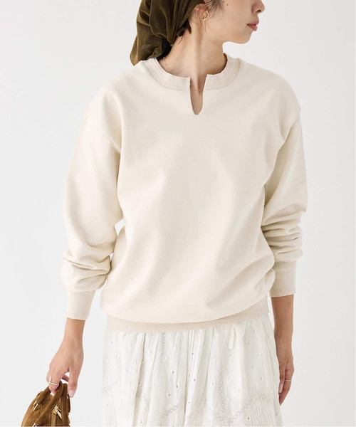【IENA】LA BLOUSE DE LYON スウェット LA BLOUSE DE LYON/ラ ブラウス ドゥ リヨン SWEAT｜ベーセーストック