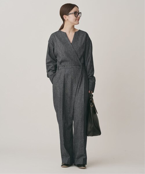 IENA ウォッシャブルカシュクールオールインワン ウォッシャブルカシュクールオールインワン｜ベーセーストックの