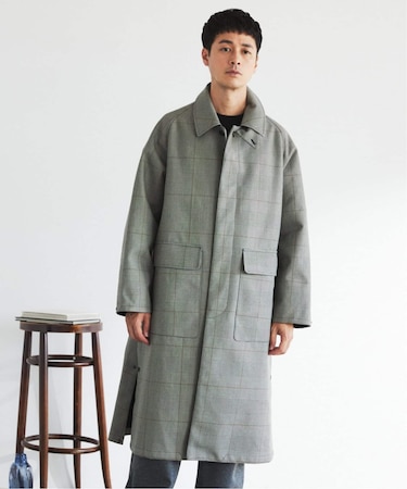 ”CONFFECT EDIFICE” ボンディング ステンカラーコート