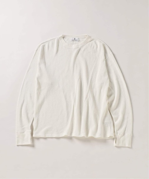 E. TanC(タンク) MICRO WAFFLE ロングスリーブ Tシャツ
