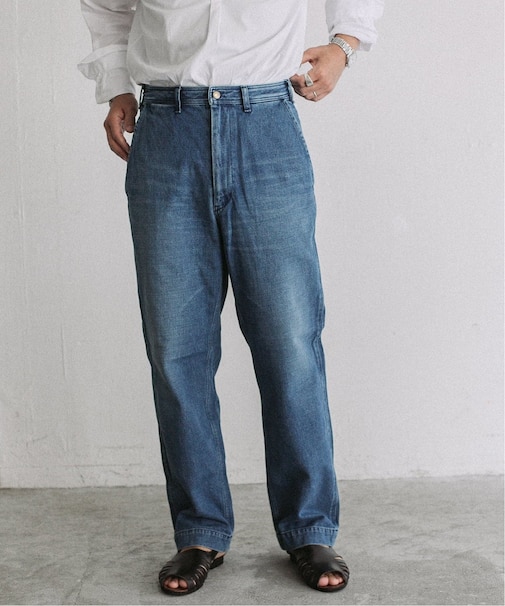 【LE / エルイー】 DENIM SLANT PT